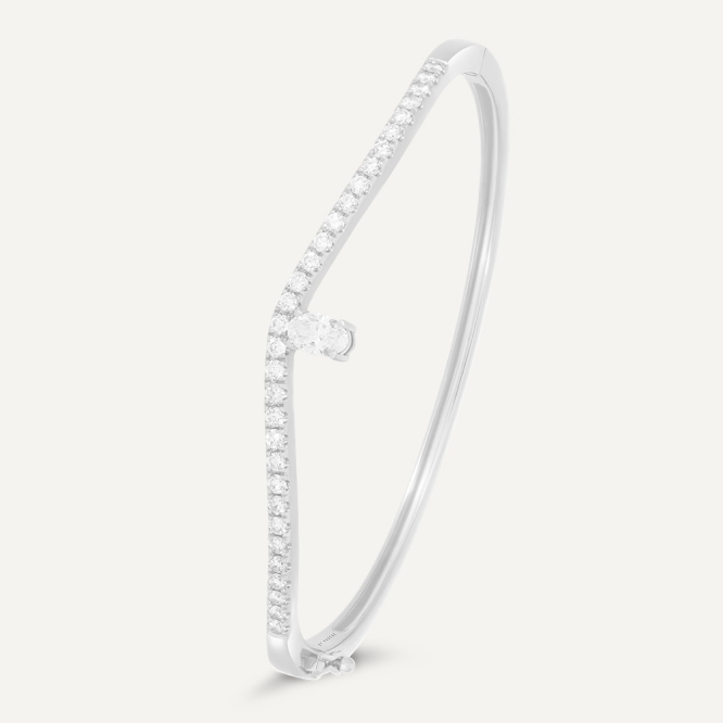 BRACELET AUDACE Or Blanc