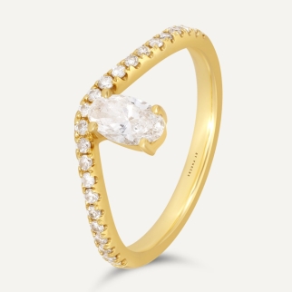 BAGUE AUDACE Or Jaune